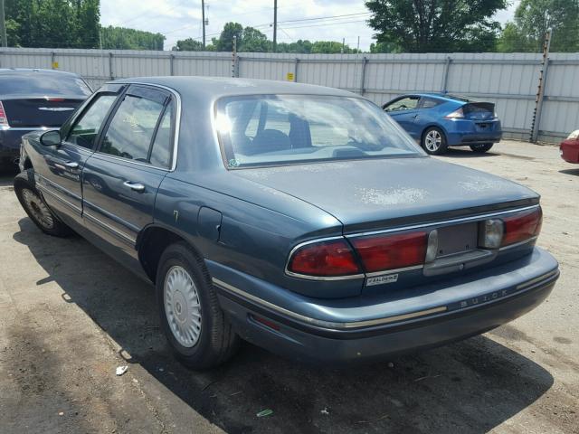 1G4HP52K0VH434532 - 1997 BUICK LESABRE CU BLUE photo 3