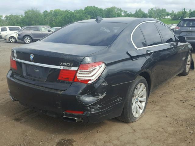 WBAKC6C58ACL67784 - 2010 BMW 750 I BLACK photo 4