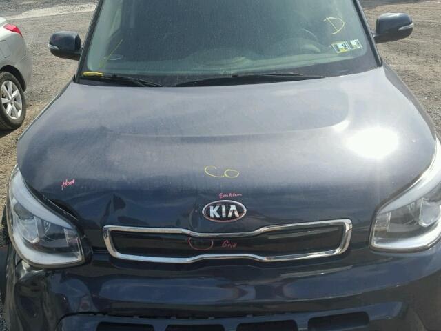 KNDJX3A55E7088926 - 2014 KIA SOUL ! GRAY photo 7