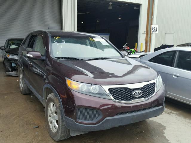 5XYKT3A18BG125902 - 2011 KIA SORENTO BA BURGUNDY photo 3