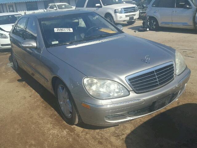 WDBNG70J33A336595 - 2003 MERCEDES-BENZ S 430 SILVER photo 1