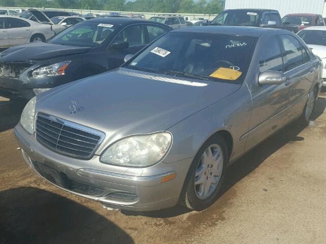 WDBNG70J33A336595 - 2003 MERCEDES-BENZ S 430 SILVER photo 2