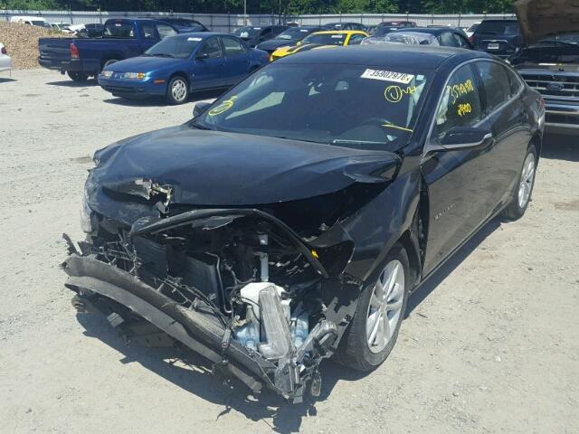 1G1ZJ5SU2GF314699 - 2016 CHEVROLET MALIBU HYB BLACK photo 2