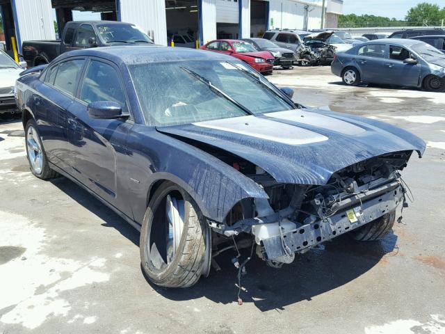 2C3CDXCT3EH161031 - 2014 DODGE CHARGER R/ BLUE photo 1