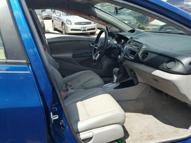 JHMZE2H3XCS006107 - 2012 HONDA INSIGHT BLUE photo 5