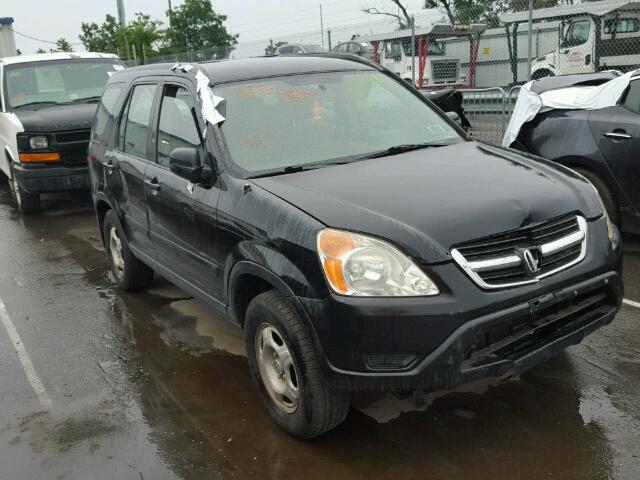 JHLRD68463C017753 - 2003 HONDA CR-V LX BLACK photo 1