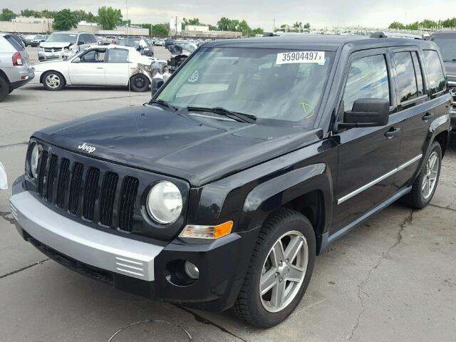 1J8FF48W38D608083 - 2008 JEEP PATRIOT LI BLACK photo 2