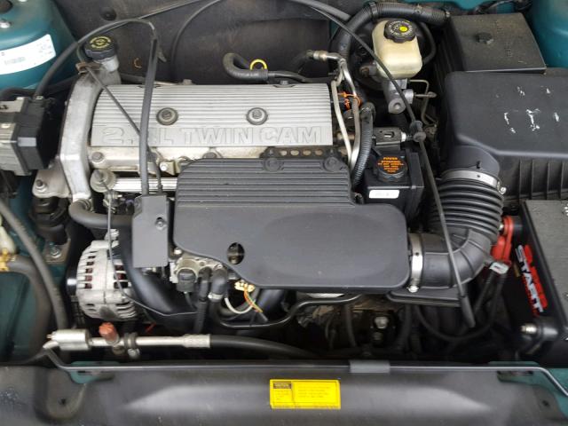 1G2NE52T7XM704070 - 1999 PONTIAC GRAND AM S 绿色 照片 7