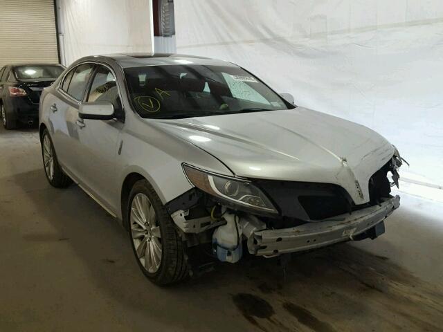 1LNHL9FT1DG607646 - 2013 LINCOLN MKS SILVER photo 1