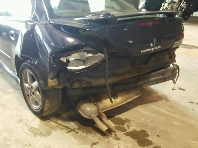 1G2NF52E44M661110 - 2004 PONTIAC GRAND AM S BLUE photo 9