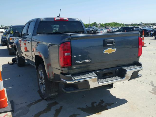 1GCGSBE38F1119277 - 2015 CHEVROLET COLORADO L GRAY photo 3