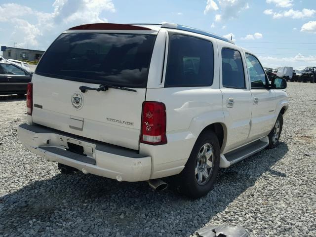 1GYEC63T24R153285 - 2004 CADILLAC ESCALADE L WHITE photo 4