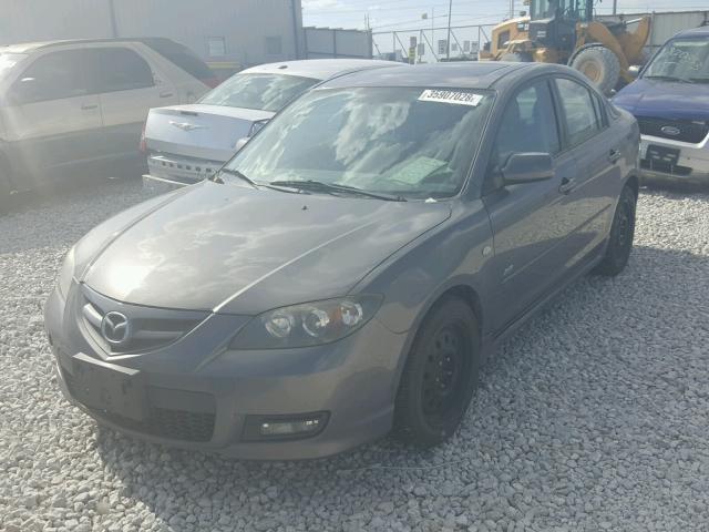 JM1BK323971613797 - 2007 MAZDA 3 S GRAY photo 2