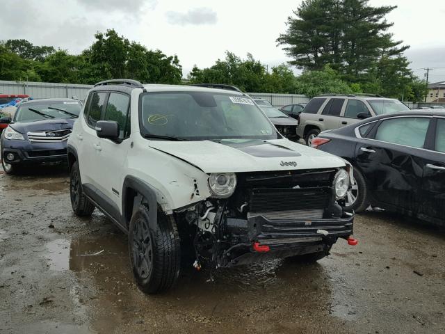 ZACCJBCB6HPF84932 - 2017 JEEP RENEGADE T WHITE photo 1