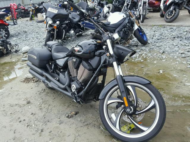 5VPGA36N0D3014759 - 2013 VICTORY MOTORCYCLES VEGAS 8-BA BLACK photo 1