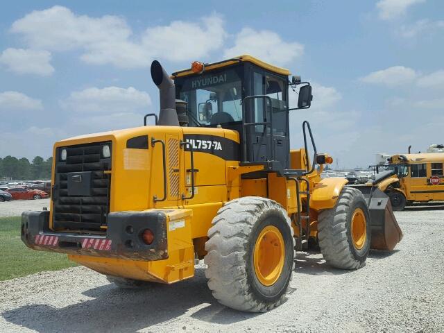 LD0710051 - 2008 HYUNDAI LOADER YELLOW photo 4