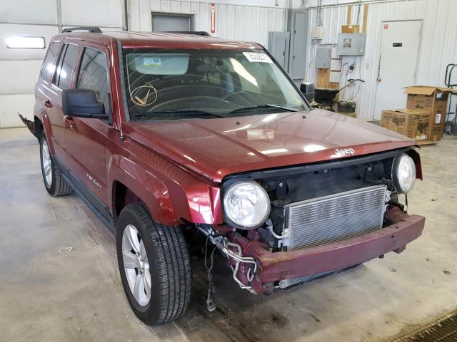 1J4NF1GB9BD223144 - 2011 JEEP PATRIOT SP MAROON photo 1