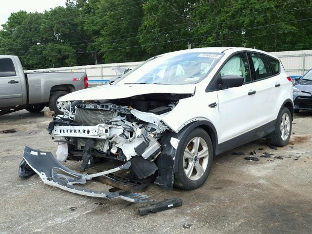 1FMCU0F73EUE06906 - 2014 FORD ESCAPE S WHITE photo 2