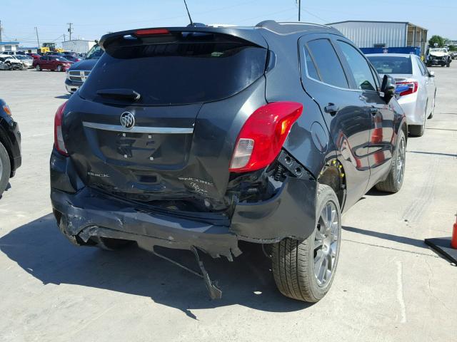 KL4CJ1SM1GB661612 - 2016 BUICK ENCORE SPO CHARCOAL photo 4