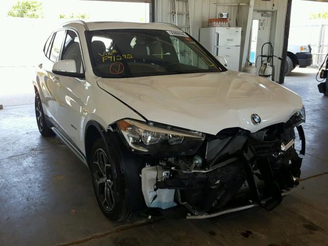 WBXHT3C35J5F91292 - 2018 BMW X1 XDRIVE2 WHITE photo 1