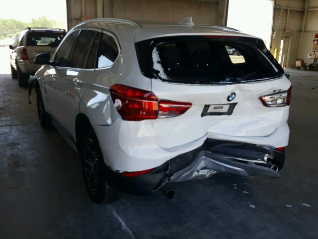 WBXHT3C35J5F91292 - 2018 BMW X1 XDRIVE2 WHITE photo 3