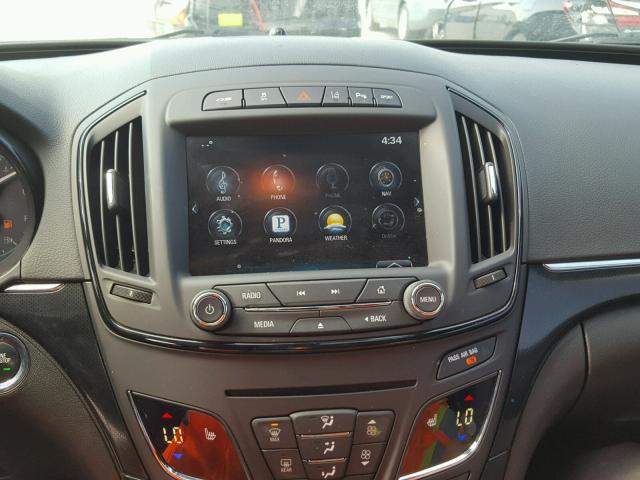 2G4GT5GX3E9243543 - 2014 BUICK REGAL GS WHITE photo 9