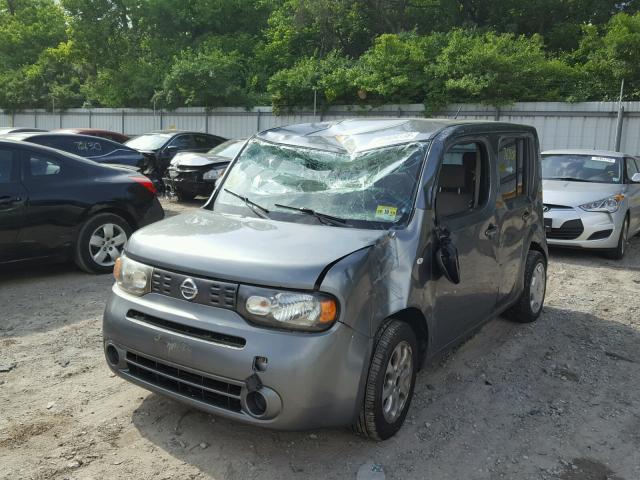 JN8AZ2KR1BT202157 - 2011 NISSAN CUBE BASE GRAY photo 2