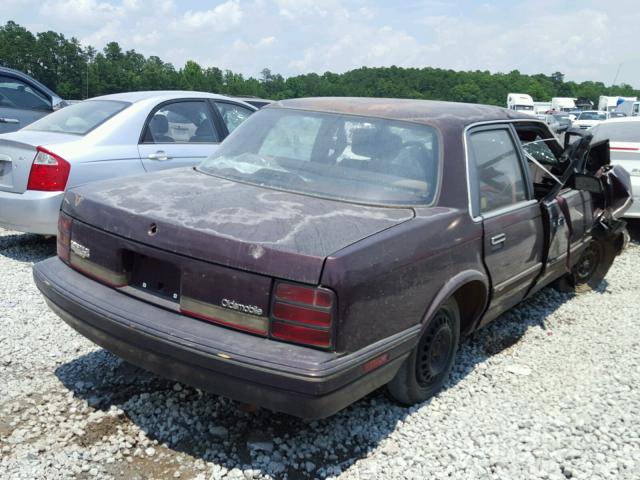 1G3AJ55M6T6383910 - 1996 OLDSMOBILE CIERA SL MAROON photo 4