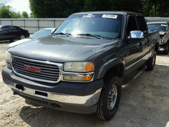 1GTHC23U81F188172 - 2001 GMC SIERRA C25 GRAY photo 2