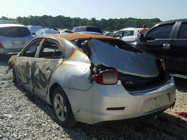 1G11A5SL9FU139981 - 2015 CHEVROLET MALIBU LS დამწვარი ფოტო 3