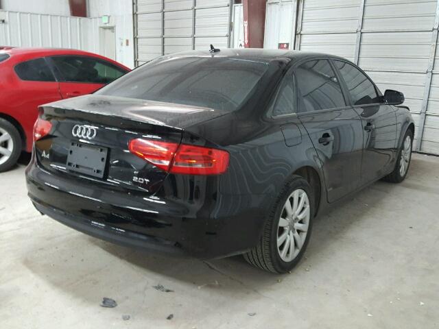 WAUAFAFL7DA138450 - 2013 AUDI A4 PREMIUM BLACK photo 4