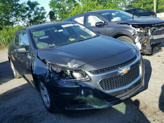 1G11A5SA6GU162103 - 2016 CHEVROLET MALIBU LIM GRAY photo 1