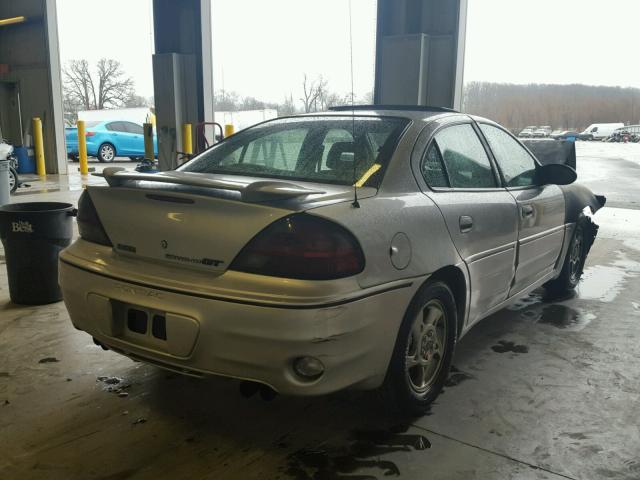 1G2NW52E93M517096 - 2003 PONTIAC GRAND AM G SILVER photo 4