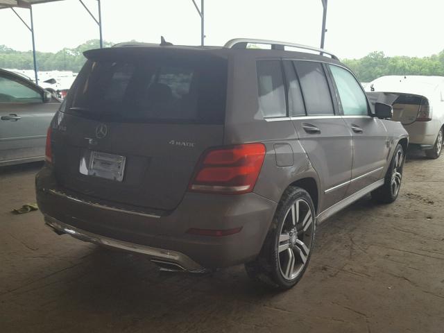 WDCGG8JB6DG095468 - 2013 MERCEDES-BENZ GLK 350 4M GRAY photo 4