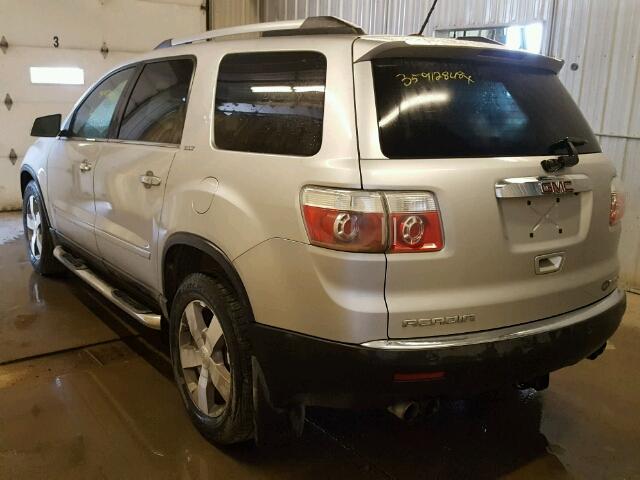 1GKLVMED6AJ180764 - 2010 GMC ACADIA SLT 银色 照片 3
