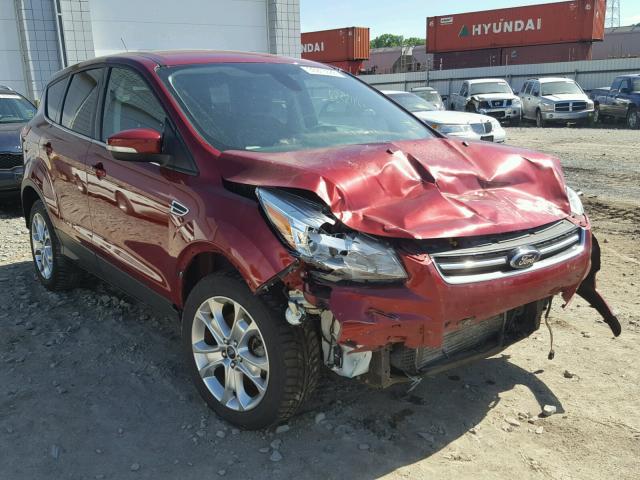 1FMCU9H90DUD56435 - 2013 FORD ESCAPE SEL RED photo 1