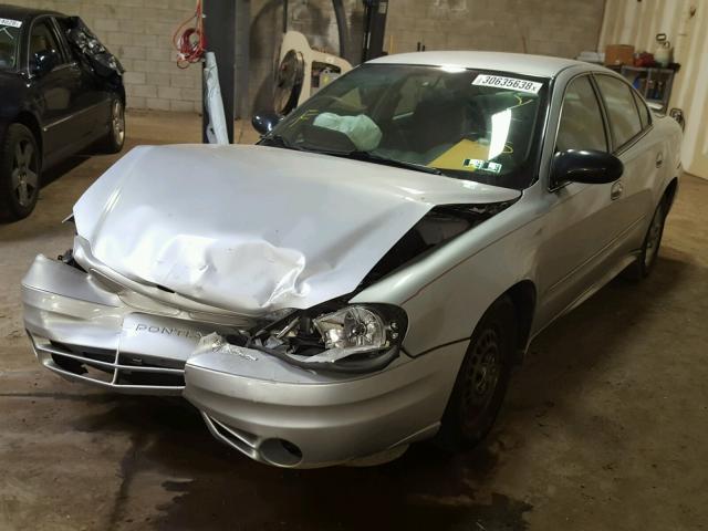 1G2NE52F34M709658 - 2004 PONTIAC GRAND AM S Արծաթագույն լուսանկար 2