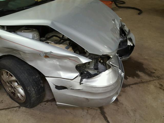 1G2NE52F34M709658 - 2004 PONTIAC GRAND AM S Արծաթագույն լուսանկար 9