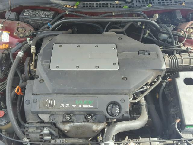 19UUA56641A034432 - 2001 ACURA 3.2TL RED photo 7