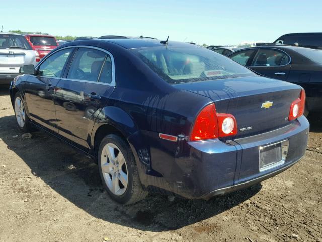 1G1ZG57B29F102264 - 2009 CHEVROLET MALIBU LS Mavi foto 3