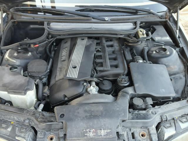 WBABN33462PG54229 - 2002 BMW 325 CI BLACK photo 7