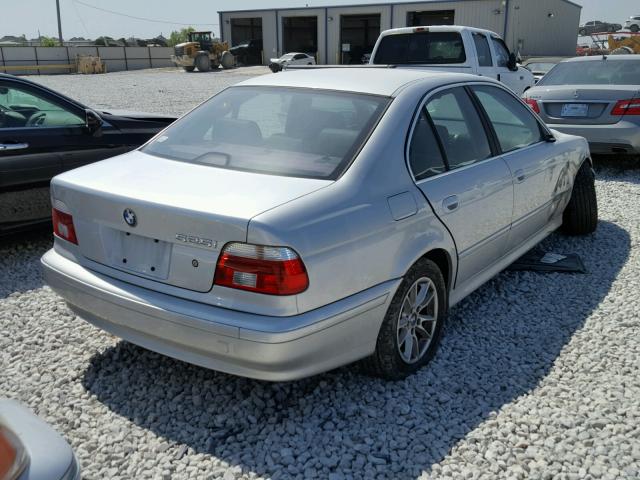 WBADT43413GY99507 - 2003 BMW 525 I AUTO GRAY photo 4