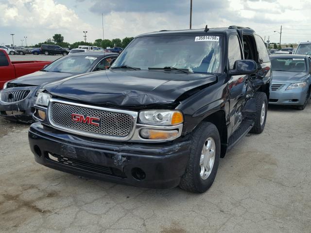 1GKEK63U66J114111 - 2006 GMC YUKON DENA BLACK photo 2