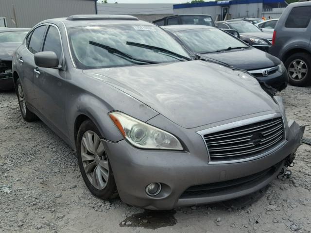 JN1AY1AR7BM570091 - 2011 INFINITI M56 X CHARCOAL photo 1