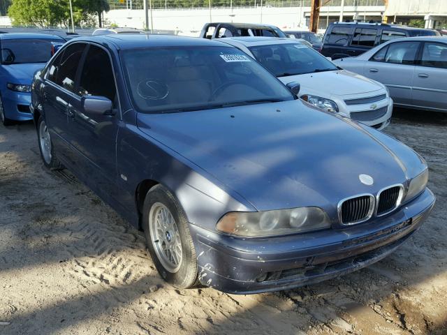 WBADT43471GF59794 - 2001 BMW 525 I AUTO BLUE photo 1