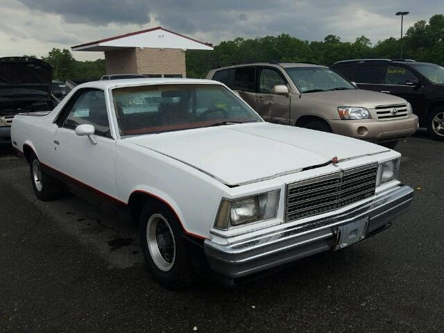 1W80H9K573428 - 1979 CHEVROLET EL CAMINO WHITE photo 1