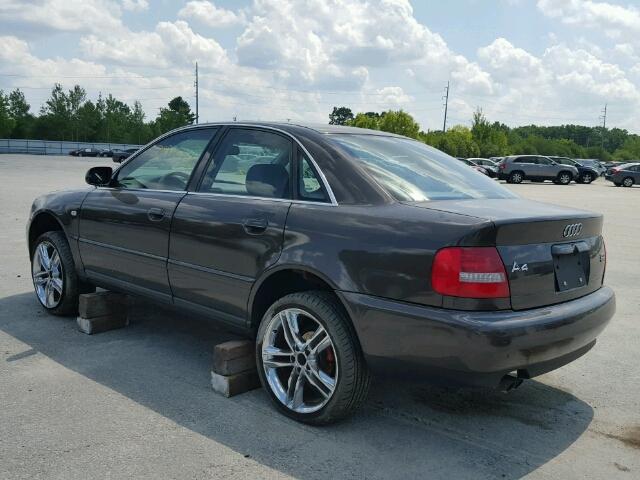 WAUED28D9XA261366 - 1999 AUDI A4 2.8 QUA BROWN photo 3