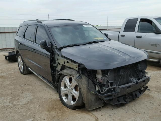 1C4RDHDG3EC972182 - 2014 DODGE DURANGO LI BLACK photo 1