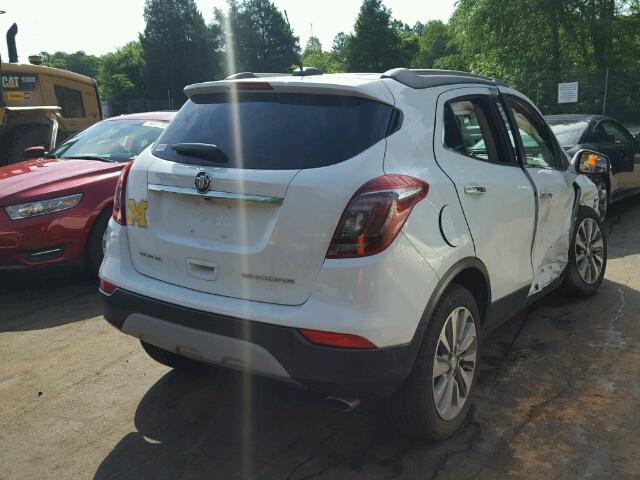 KL4CJASB9HB246358 - 2017 BUICK ENCORE PRE WHITE photo 4