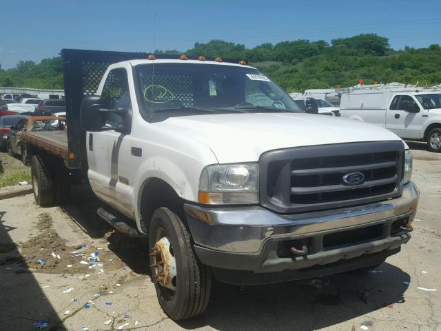 1FDXF46P84ED37691 - 2004 FORD F450 SUPER WHITE photo 1